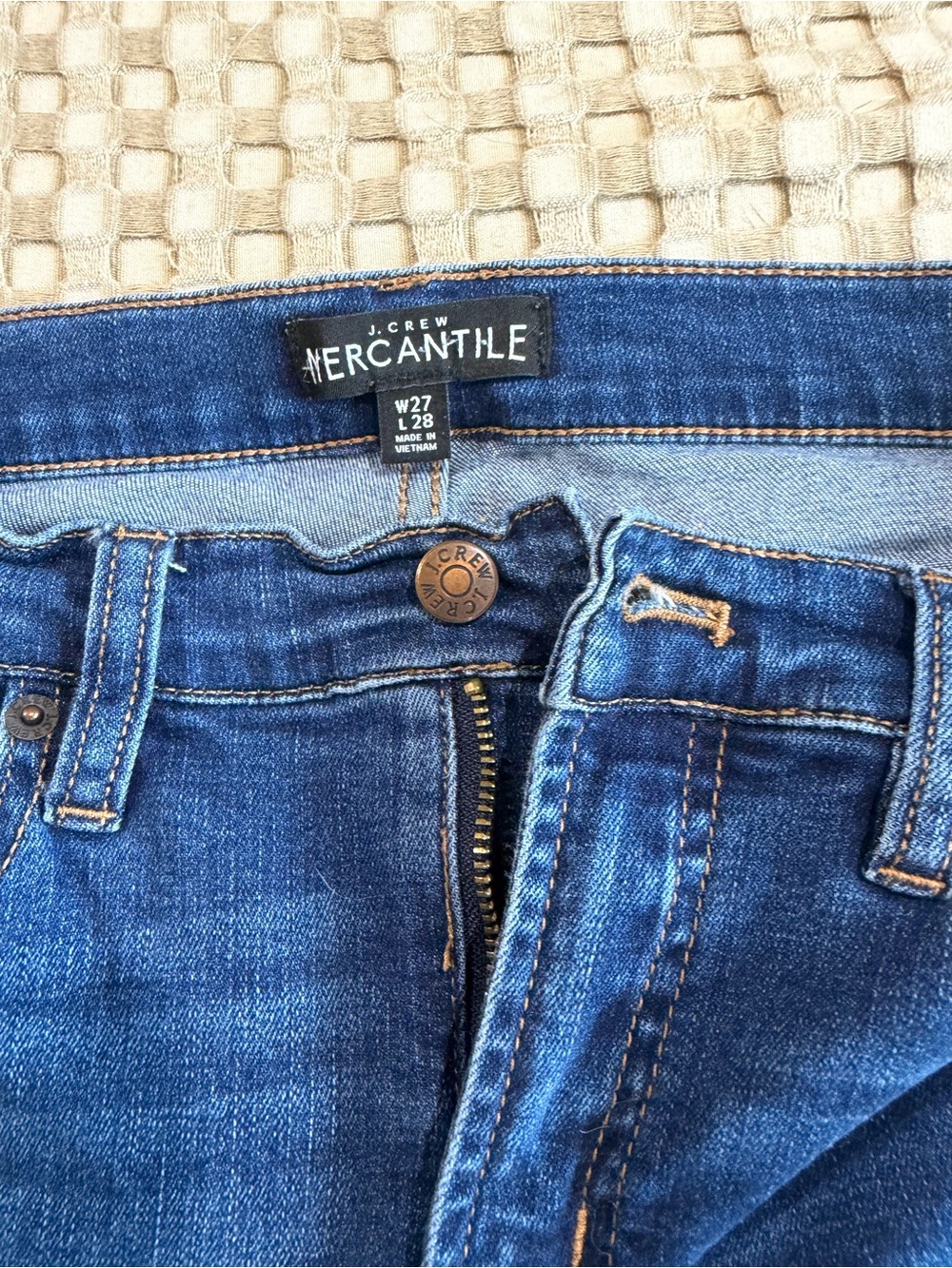 J Crew Mercantile Women's Blue Denim Jeans